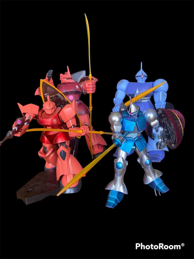 新旧キット揃って記念写真。