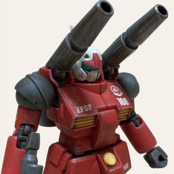 ガンキャノン　無塗装仕上げ