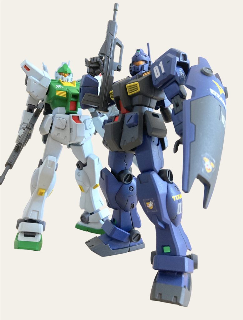 基本的にジム系は好きです。ティターンズカラーにすると悪そうに見えるのは私だけか。でも好きなカラーリングです閲覧ありがとうございました。