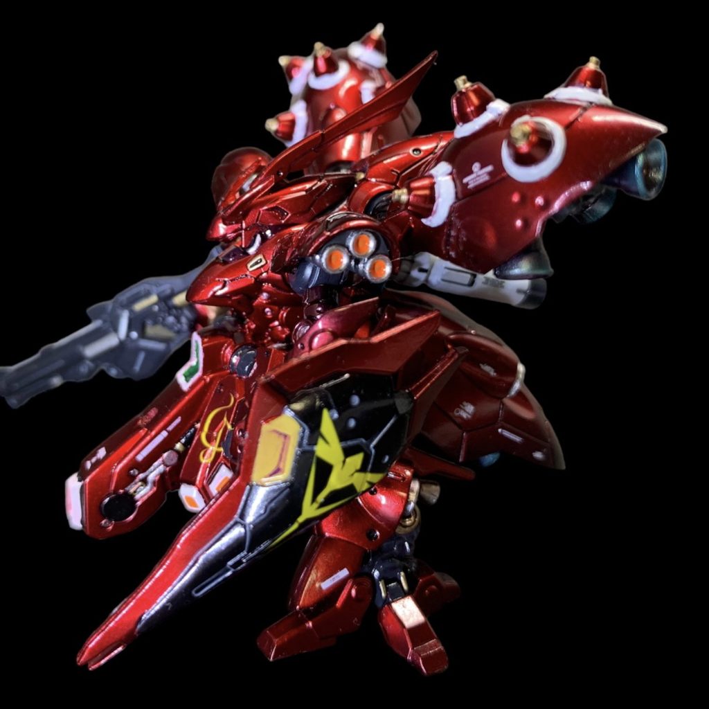 ガンダムアーティファクト　ナイチンゲール ガンダムアーティファクト ナイチンゲール レアクリアレッド