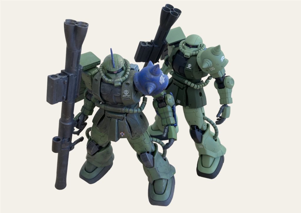 先日アップした同じC型（ランバラル用）です。色合いの違いわかるでしょうか。