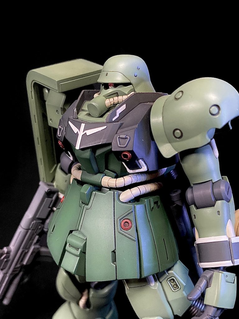 モノアイはクリアパーツ化してます。