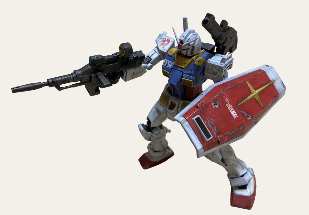 RX-78-02 オリジンガンダム ダメージ加工｜241さんのガンプラ作品｜GUNSTA（ガンスタ）