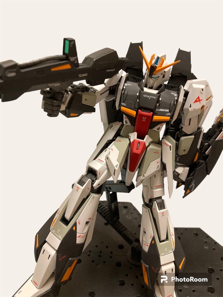 ビームライフル構えて見ました