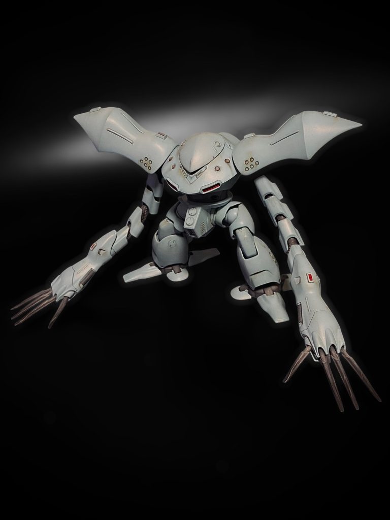 何しろ腕がポロポロ分解してしまうのが厄介ですが、割と好きなMSなので許せる🩷