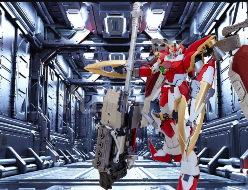 ゴツゴツした大型のバスターキャノンも好きです!