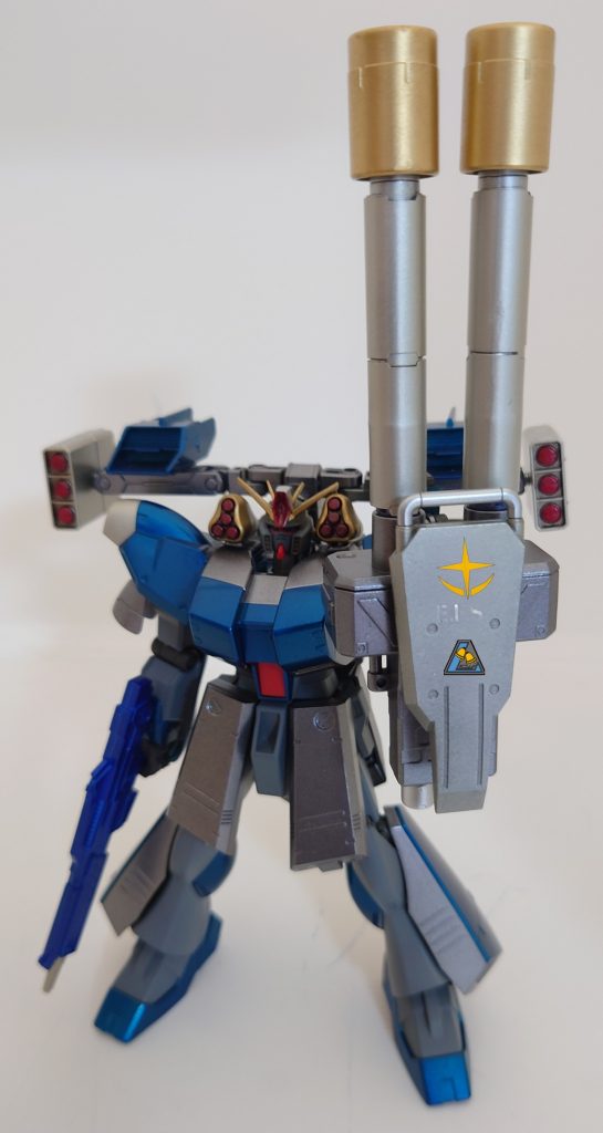 2連装ガトリングシールド。ガトリングは男のロマンなので、無理やりつけてみました。