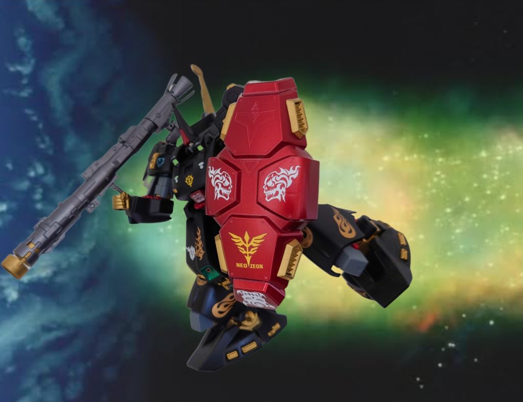 注)サイコフレームは搭載しておりません(笑)