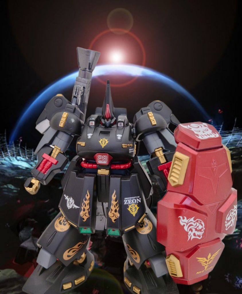 以上、もしもジ・オがネオ・ジオンに改修されていたらでした。