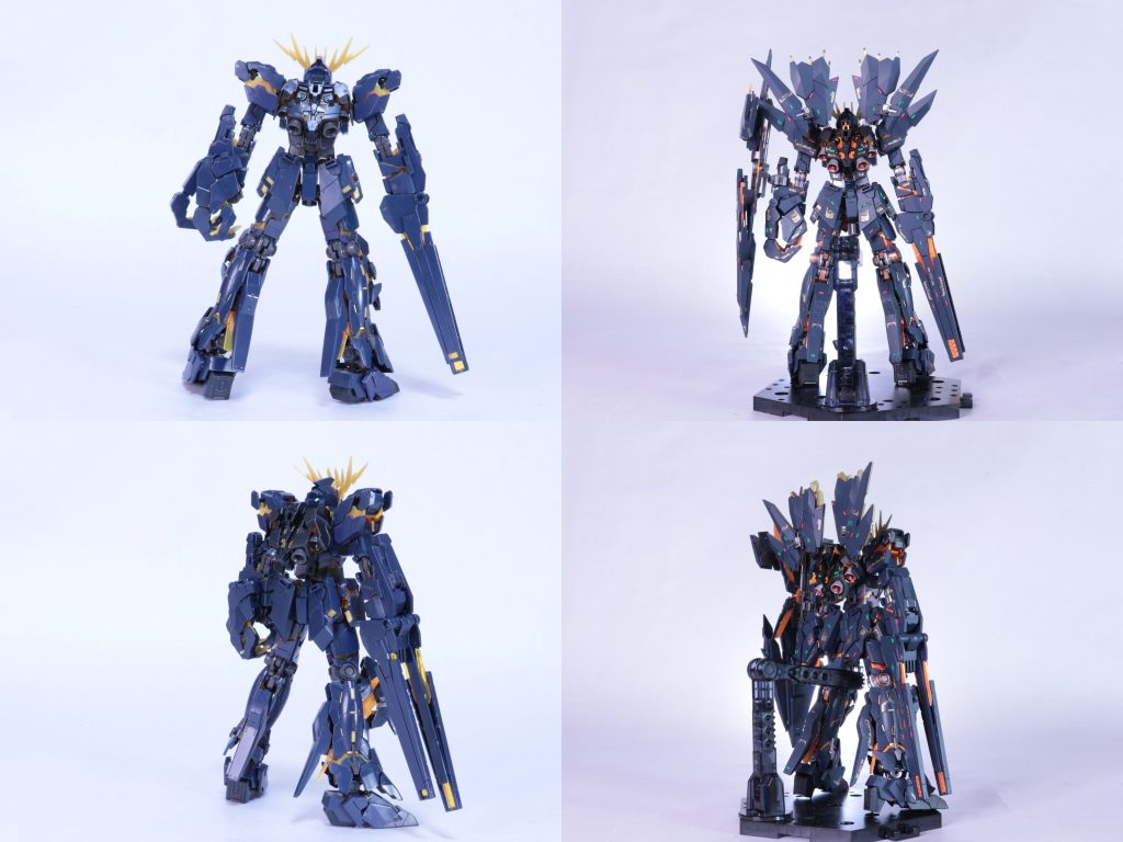 バーニアの内部はブライトレッドで赤くしてソケットピンを使用しているのでいい感じに仕上がりました