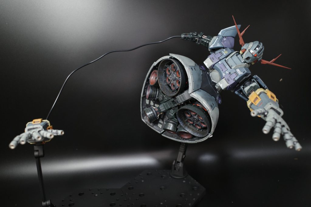 バーニア部のウェザリングがいまいちなので改善したいですね