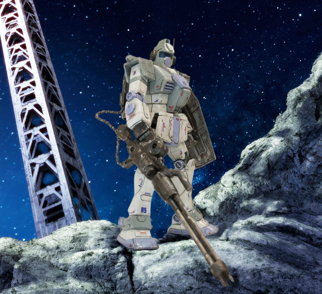 低重力下でのテストクリア。後は、地球重力下でのテストだが、ここで、試作UNIT-01のビームスプレーガンの採用が決定し開発は凍結。コスト面と15秒連射後、冷却に1分必要と言う課題抱えていたが後に、威力と連射性を抑えたビームマシンガンの開発に役立ったとか・・・・