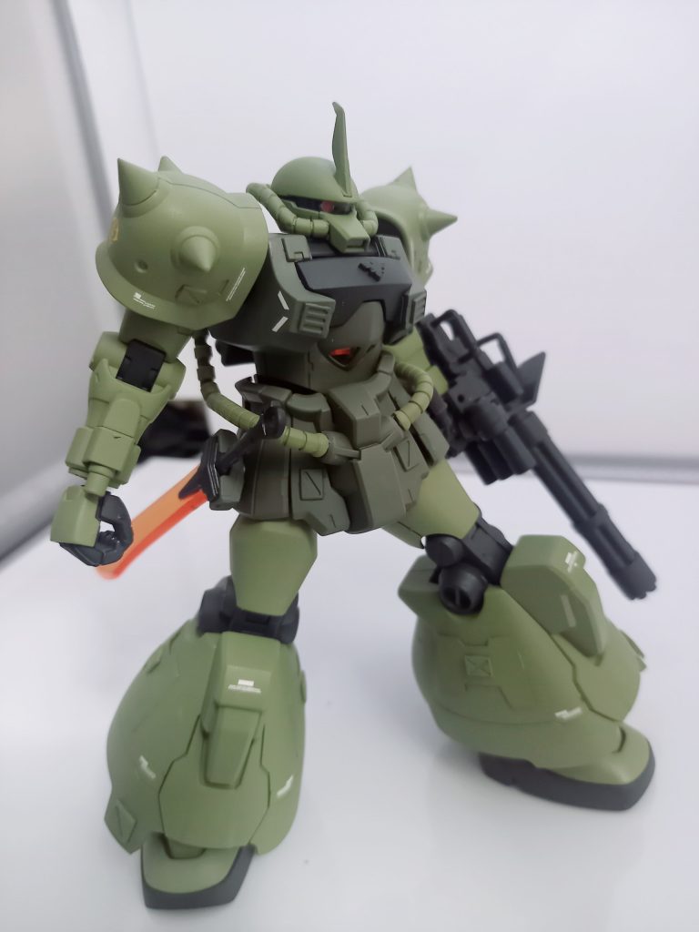 全体やっぱり渋め。全体的にモデリングサポートグッズとプラ板をペタペタ張ってます。