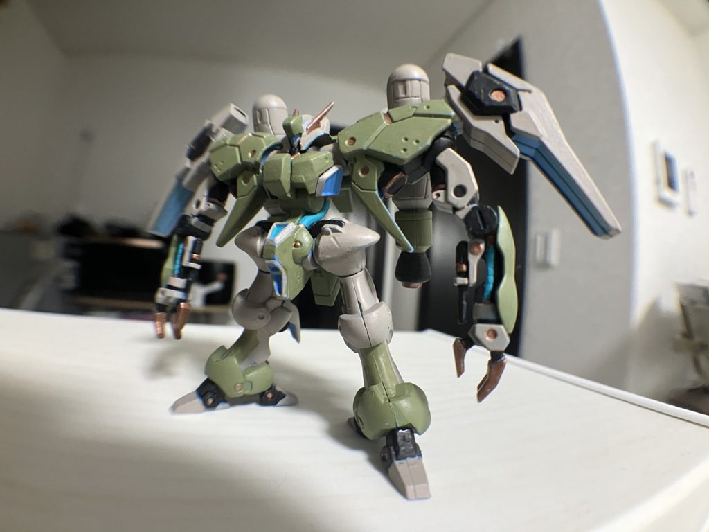 汚し塗装、デカール前の状態人によってはこちらの方が好きという方もいるかもしれません。