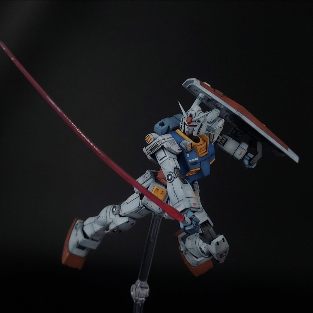 HG ORIGIN RX-78-02 ガンダム 後期型–6枚目/制作者：Moki Plamo