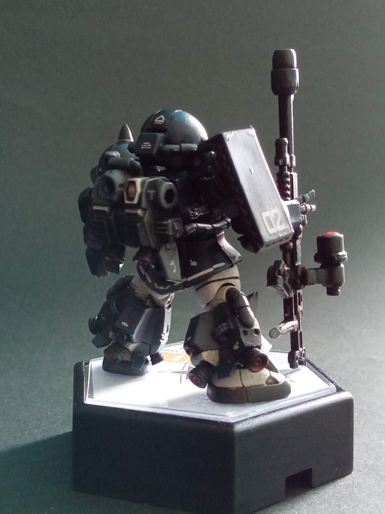 モビルスーツアンサンブル・シンマツナガ専用ザクⅡリペイント–6枚目/制作者:マッドさん