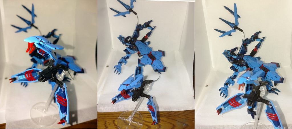 　もちろん首も尻尾も有線でのびます。ミカエリスのクローとトライデントスピアなので。獣っぽいやつの首が急に飛んでくるとか怖いですね。