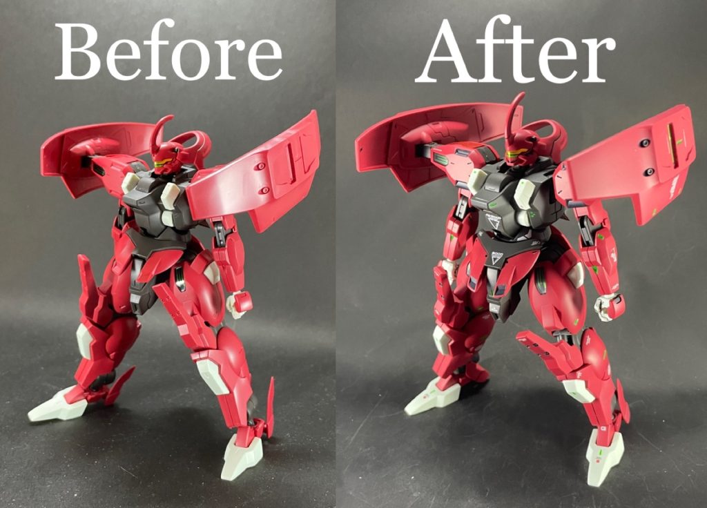 素組みとのビフォーアフター！