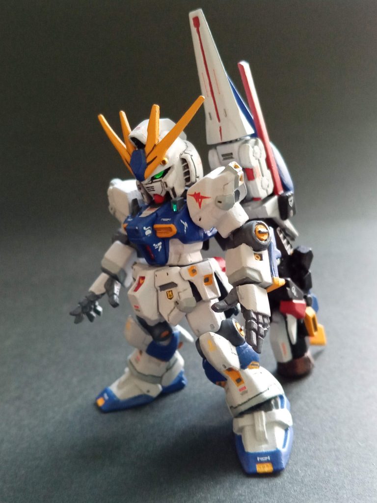 モビルスーツアンサンブル・νガンダムリペイント–5枚目/制作者:マッドさん