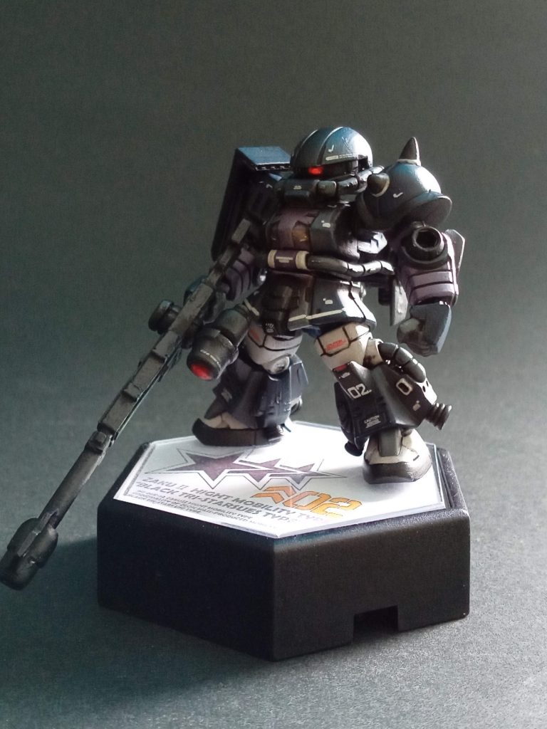 モビルスーツアンサンブル・シンマツナガ専用ザクⅡリペイント–4枚目/制作者:マッドさん