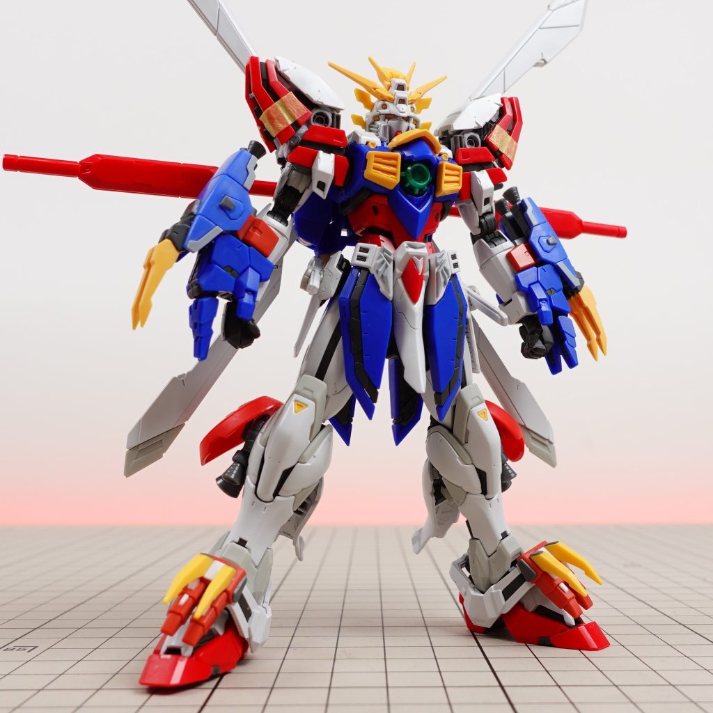 作成時の写真　その5塗装前の状態です全体のバランスは殆ど変わっておらず少し足を延ばしただけです