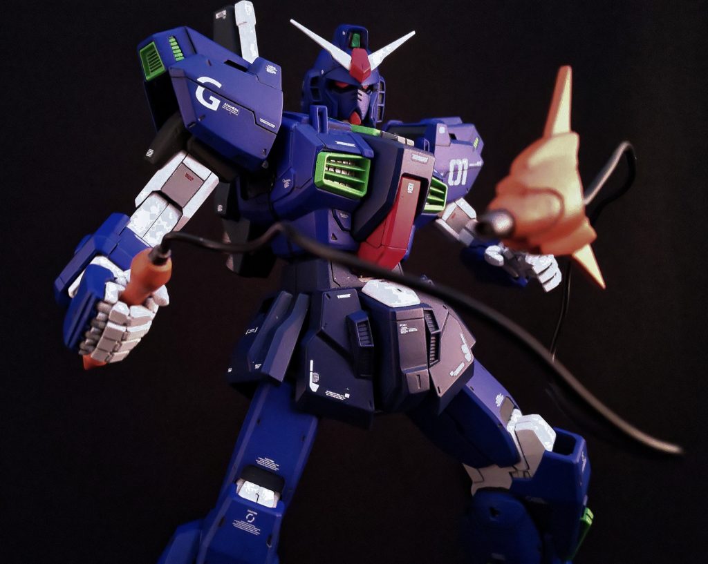 この武器は!?ちょっとアレンジしてジャンクパーツ、パテ、プラ材等で製作🔨