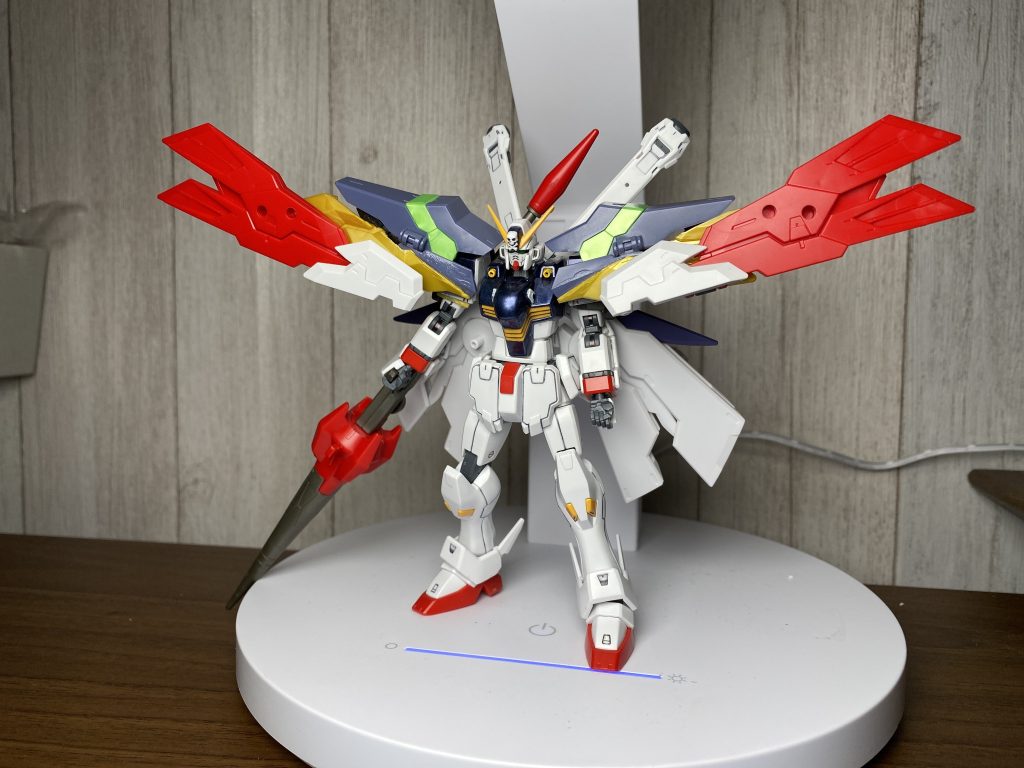 最終的に武装の方も塗装をかけて完成形へと近づけていきたいです。