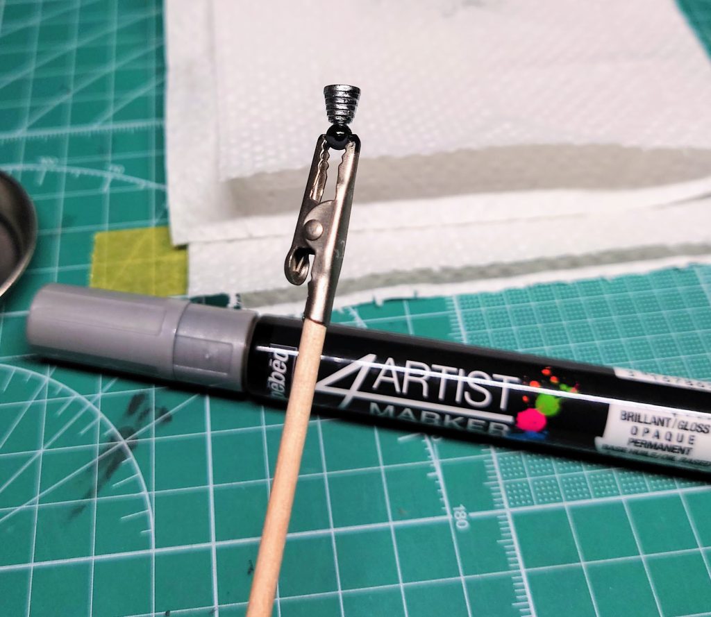 バーニア等シルバーは4アーティストマーカーで塗装するのが好きです(ᐢ 'ᵕ' ᐢ )