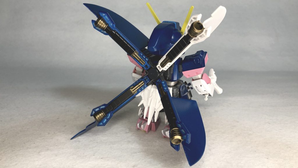 バックショットスラスターも大きなパーツが追加されてますねー!