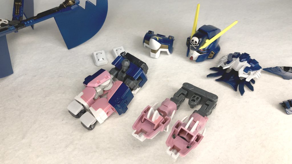 【ポケモンガンプラ】サメハダー–8枚目/制作者:コン◎SDポケモンガンプラ