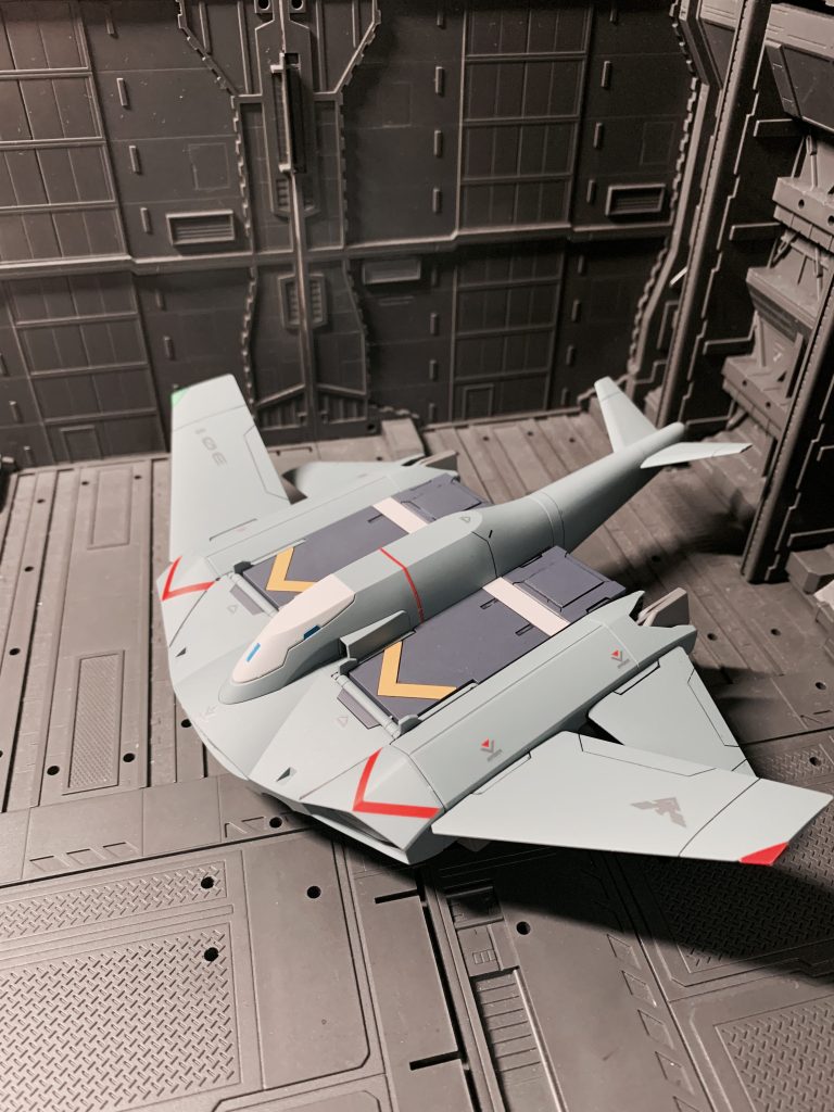 ティックバランです。付属のシールも使い、お手軽仕上げで済ませています。つや消し吹くと意外とシールも分かりませんね。