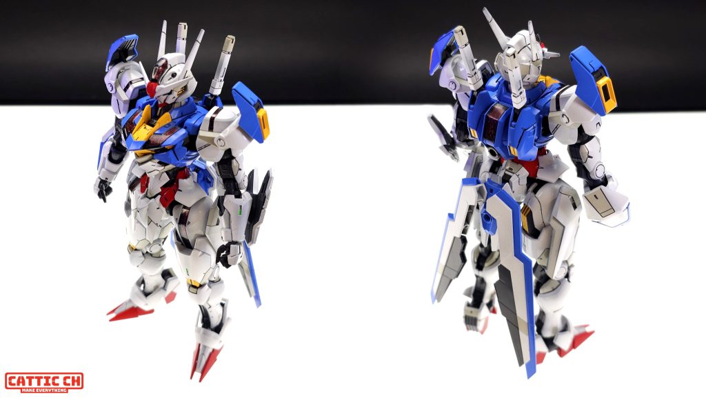 1/100 フルメカニクス エアリアル塗装完成–5枚目/制作者：Cattic