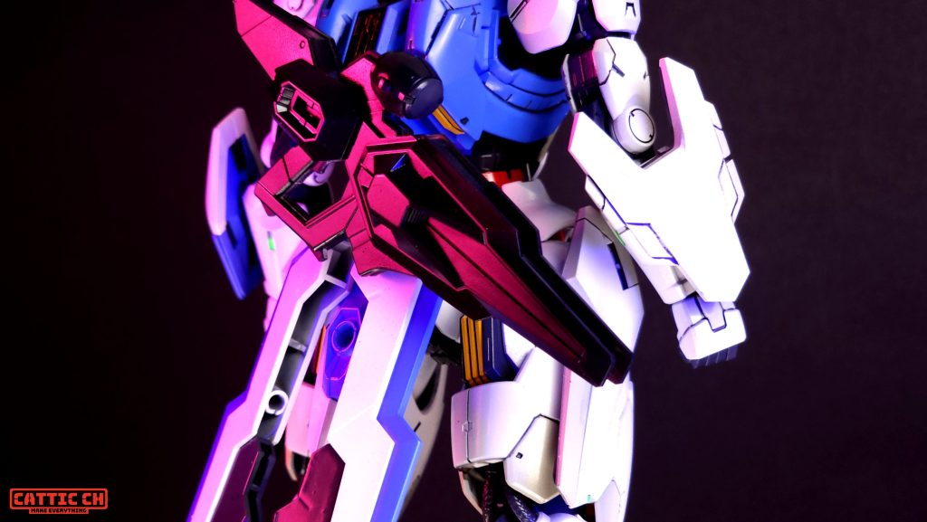 1/100 フルメカニクス エアリアル塗装完成–3枚目/制作者：Cattic