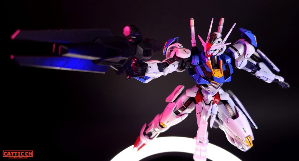 1/100 フルメカニクス エアリアル塗装完成–2枚目/制作者：Cattic