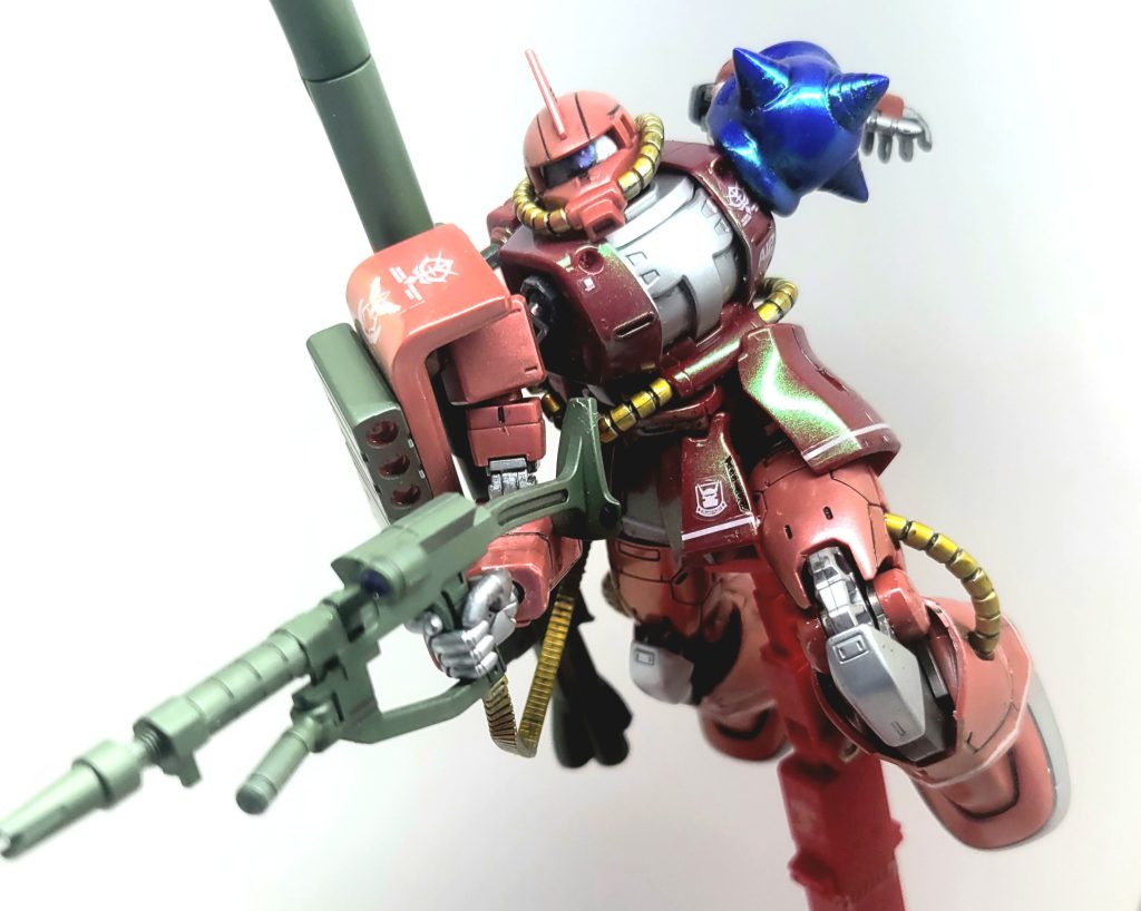 ザクマシンガンに給弾ベルトがついているのが性癖に刺さりました❗