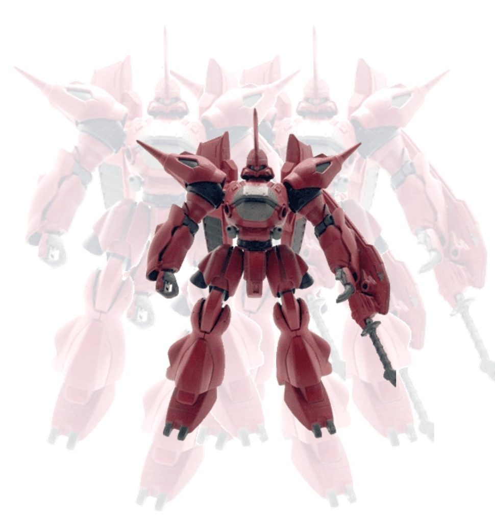 おまけ：ハイパー化ｗｗｗ（雑コラでスミマセン）赤い機体、ってことで企画参戦しましたがこんな機会が無いと、おそらく陽の目を見なかったであろう作品。お粗末……