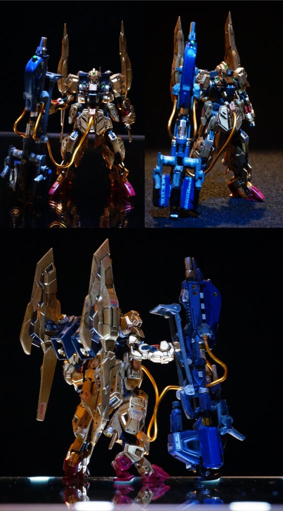 ゼータ開発でのMSモードでの運動性能に特化した試験のため、変形機構は省略されている。故に“略式”。