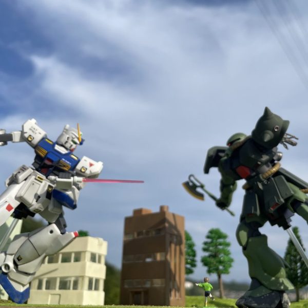 「ポケットの中の戦争」ジオラマ