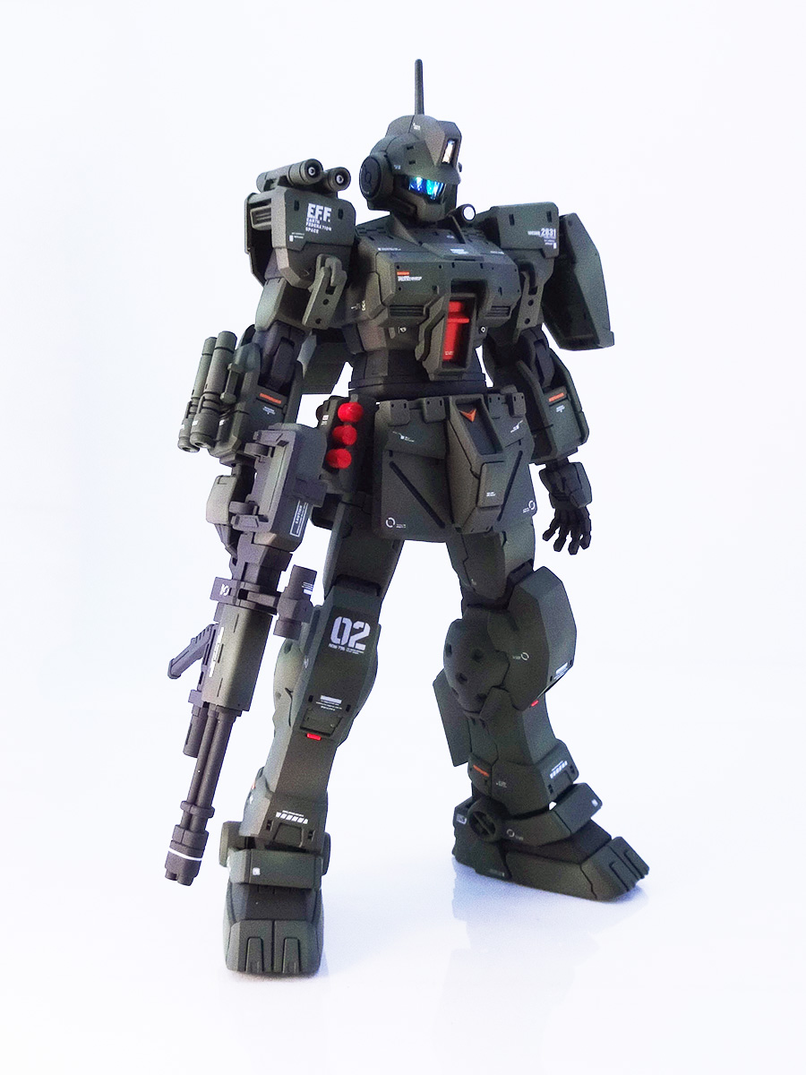 ＨＧ 1/144 ジム・スパルタン【全塗装完成品】 バンダイスピリッツ 