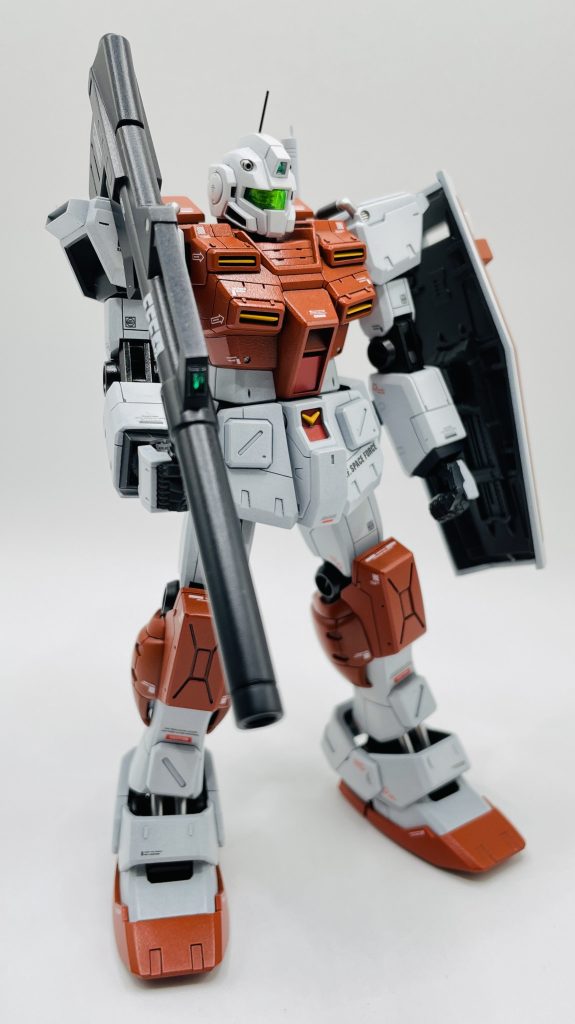 胸のフィンは薄々にしてみました。結構いいアクセントになってる気がします。