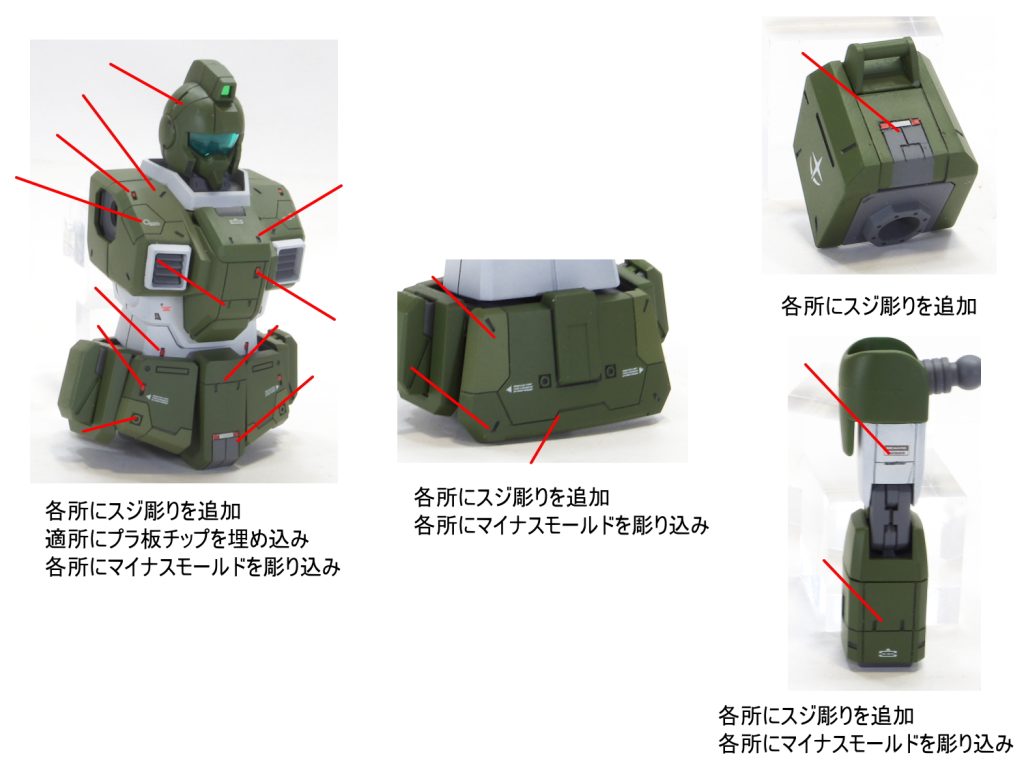 MG RGM-79[G] ジム・スナイパー–2枚目/制作者：gunplacraft