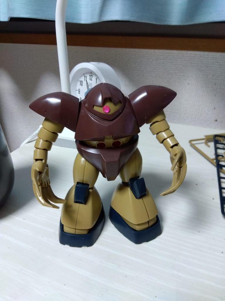 仮組みになります。