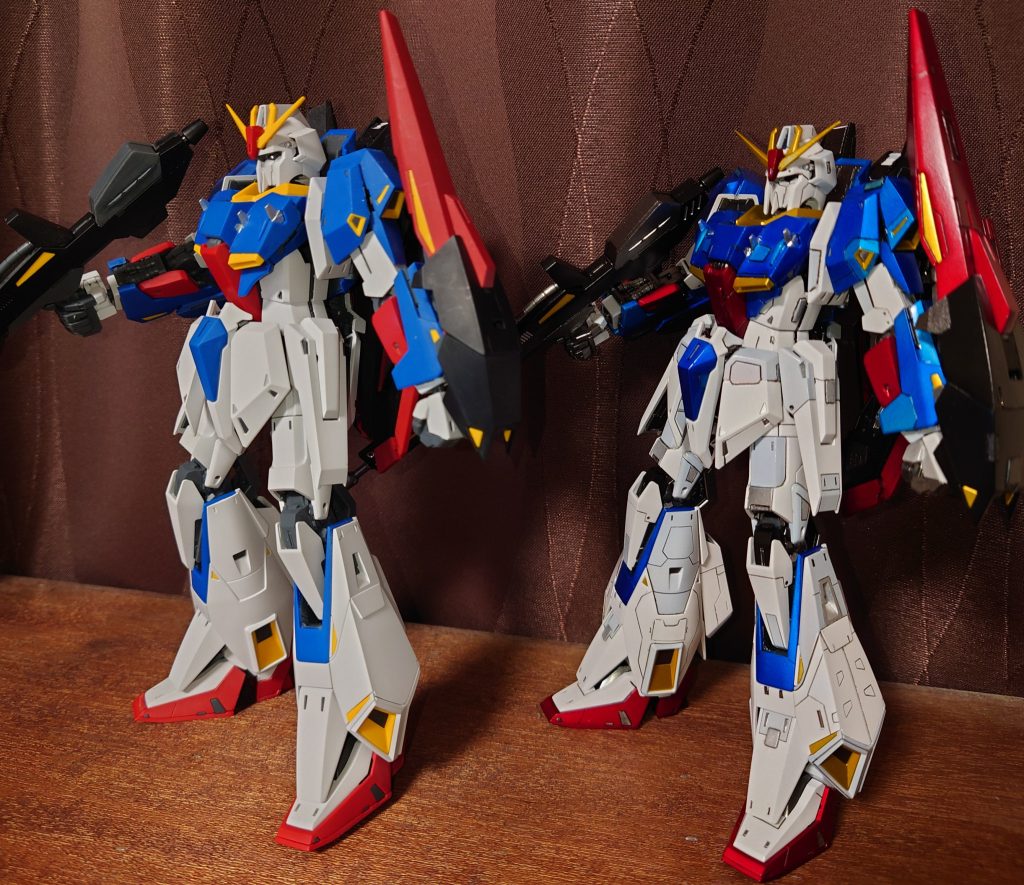 素組のものと並べて。