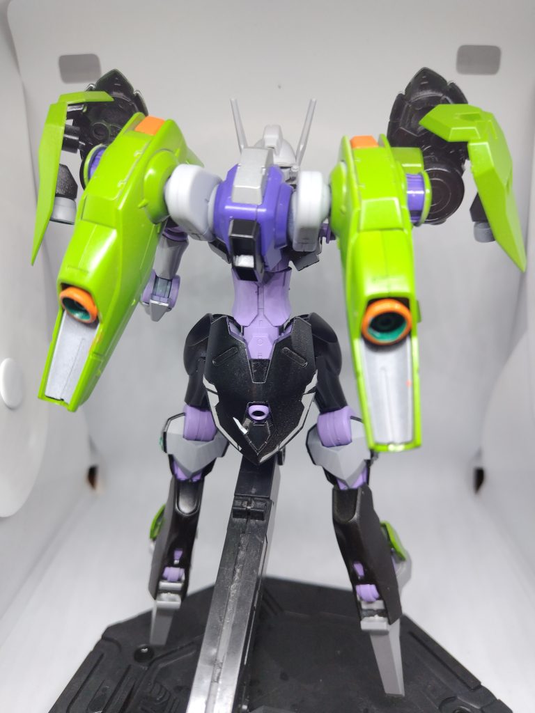 バックパックもそのままです、実は彩色に関してはこいつが一番気に入っています