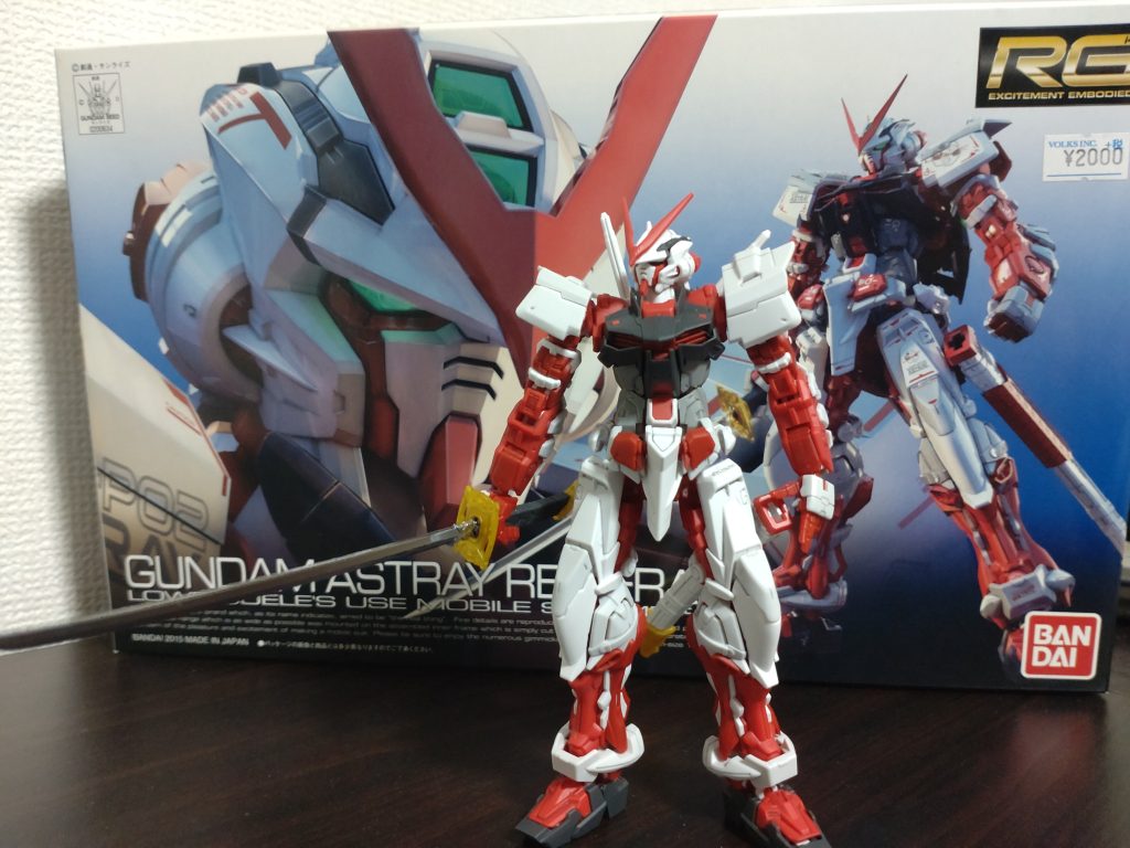 前回が素組みということで今回は墨入れ、さらにつや消しをしました。墨入れはやったこと多いのですがつや消しは初めてで塗装してないのになんかうまく塗装した気分になれます。ホントはもっと色々とポーズをとりたいのですが、RGはパーツが繊細で壊れやすいと友人から聞いていたのでビビってます。