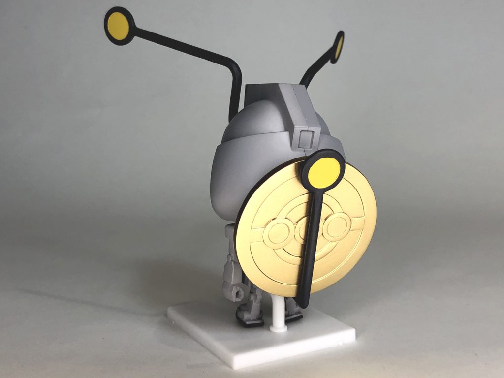 バックショット大事なコインをしっぽに引っ掛けれるようにしています