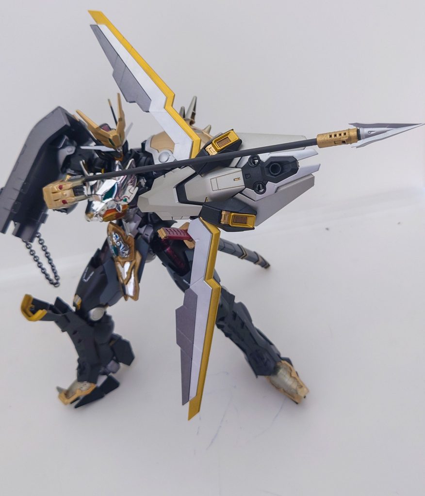 ビットシールドは弓にも変形します。