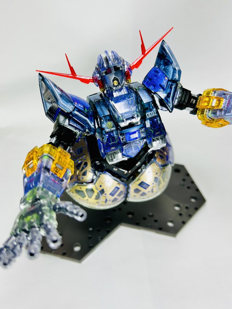 ガンダムベース限定　RGジオング【クリアカラー】–2枚目/制作者：こっちゃんパパ