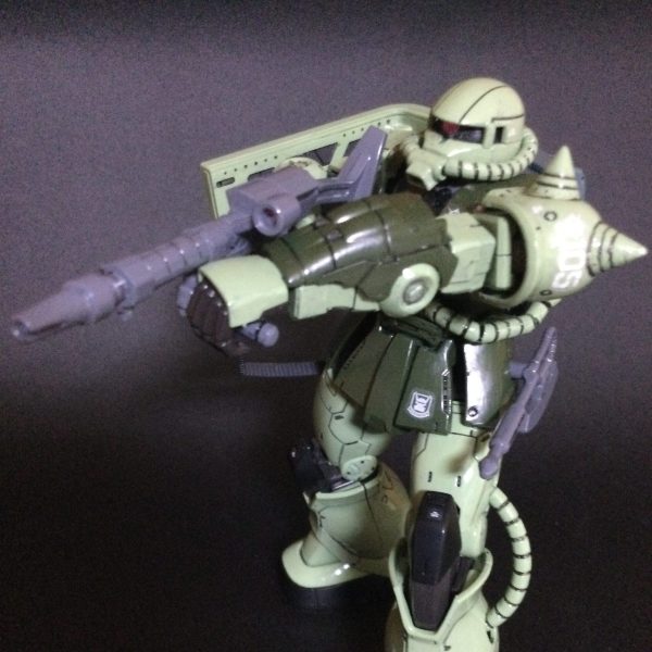 渾身の２作目HG ザクⅡC-6/R6型 パチェコ機