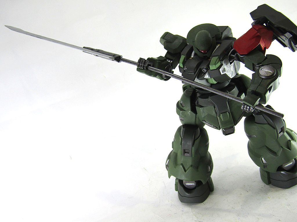 グエルは槍の名手(?)っぽいので、グレイブモードにもできます。